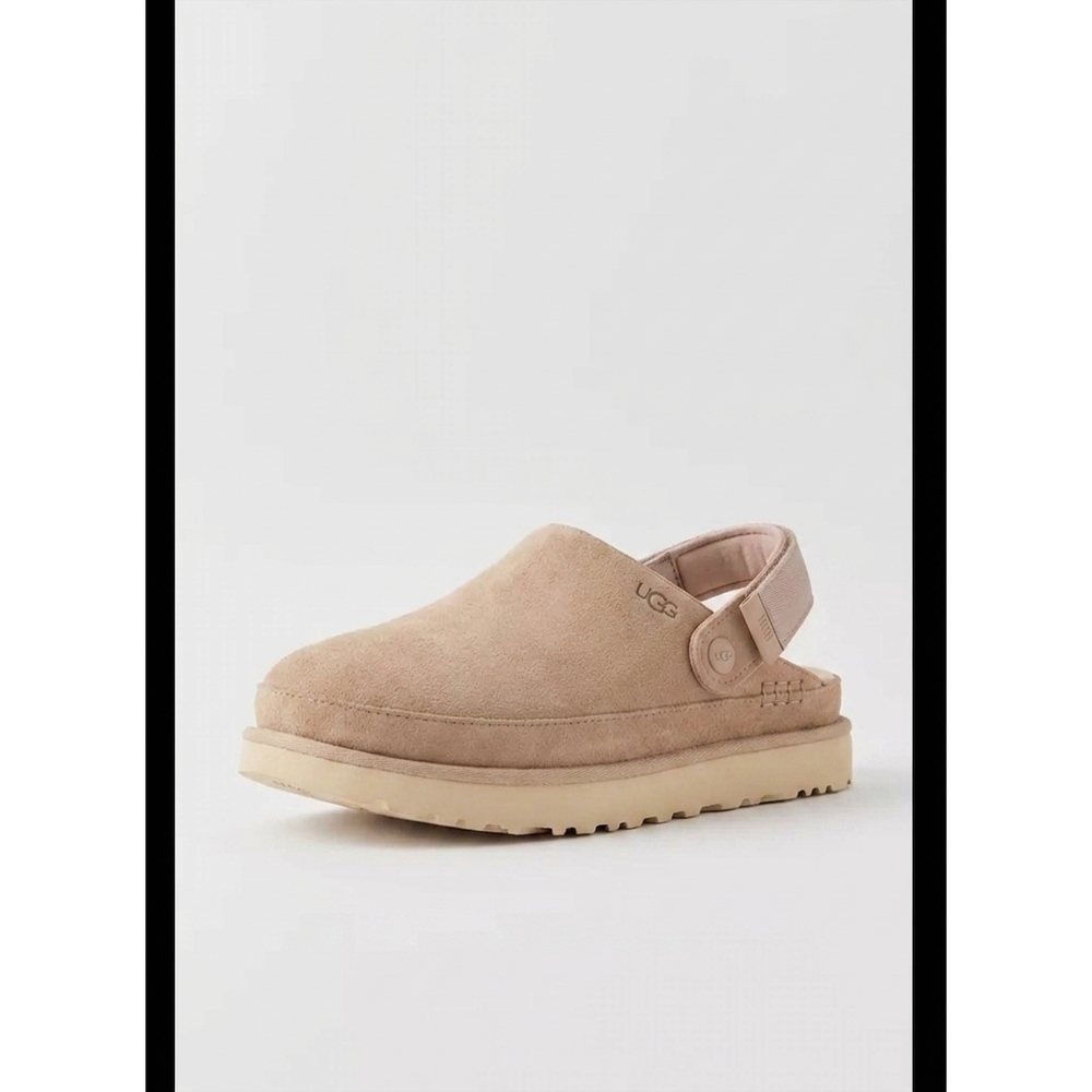 NEW UGG women's gold star clogs in sand